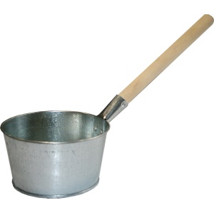 Ковш 1,5л оцинкованная сталь