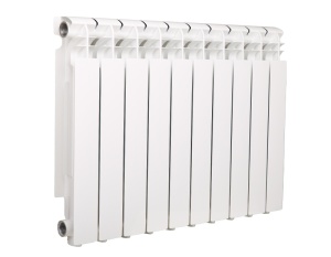 Радиатор алюминиевый OASIS ECO 500/96 -  4 секций (РОССИЯ, ГАРАНТИЯ 10 лет, тепл-ча 160 кВт)