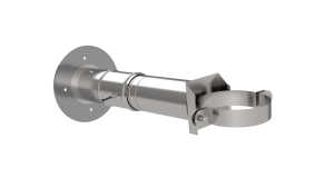 Кронштейн стеновой d = 150 мм ТЕЛЕСКОП 40-75 (1ММ)  (4)