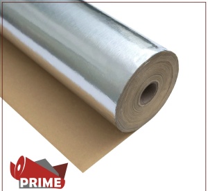 Фольга алюминиевая (1,2 х 10 м) 12 м.кв основа бумажная DW