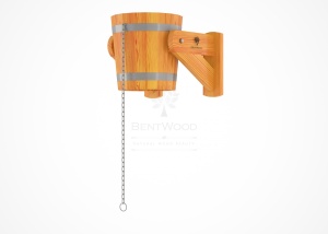 Душ русский (обливное устройство) 12 л ЛИСТВЕННИЦА НАТУРАЛЬНАЯ