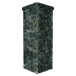 Облицовка на трубу для печей ГРОЗА 24  ПРЕЗИДЕНТ СЕРПЕНТИНИТ (115*790)  (3 яруса) под шибер