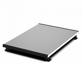 Экран защитный напольный 18  (740 х 805 мм)  рекомендован для печей ПАНОРАМА