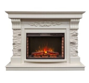 Портал Marseille 24/25,5 WT айвори (WT-F612) для электроочага с 24/25,5 диагональю