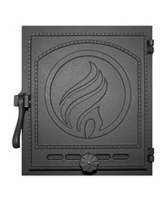 Дверца чугунная FIREWAY K414 (посадочный размер 290 х 325 мм)