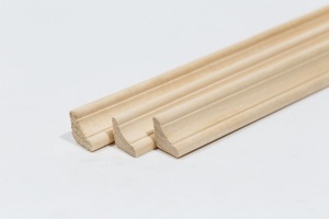 ПЛИНТУС ПОТОЛОЧНЫЙ (ГАНТЕЛЬ) ЛИПА, Сорт ЭКСТРА 2400 мм