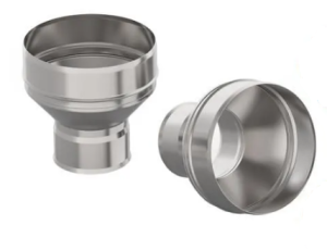 Переходник диаметра d = 115 - 100 мм (0,8 ММ)  (30)