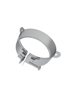 Хомут под растяжки d = 115 мм h=46 мм НЕРЖАВЕЙКА (GS)