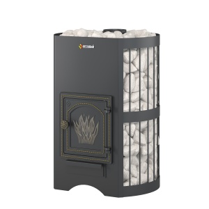 Печь для бани без выносного топливного канала СКИФ СТАНДАРТ 22 дверца ДТ-4 (12 - 24 м.куб)