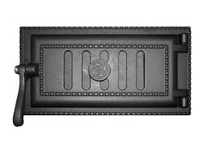 Дверца поддувальная ДПУ-3А крашеная уплотненная RLK 395 (ПР: 290 х 140 мм) ЛИТКОМ