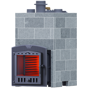 Облицовка ПРЯМАЯ 1000/45 ТАЛЬКОМАГНЕЗИТ КИРПИЧ для печи ГЕФЕСТ 25П2/30П2/ГРОМ 30П2  под т/о СПРАВА