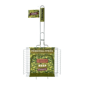 Решетка-гриль универсальная, 57(+5)x30x25x5,5 cм, веер в ПОДАРОК BOYSCOUT