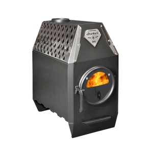 Печь отопительная STOKER TERMO 300С дверца со стеклом (300 м.куб)