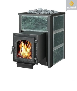 Печь-каменка  чугунная ЛЕГЕНДА 16 дверца 270  ЗМЕЕВИК (8 - 18 м.куб)