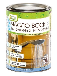 Масло-воск для душевых и моечных бань и саун  5 л Масло&Дерево