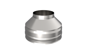 Оголовок d = 200/280 мм без зонта (Н+Н)  (10)