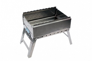 Мангал СИБИРЬ - 10 Н складной нержавейка