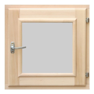 Оконный блок ЛИПА 400 х 400 мм стекло САТИН