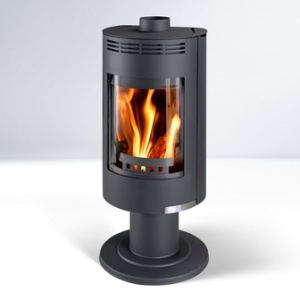 Печь-камин THORMA ANDORRA II EXCLUSIVE черная Словакия