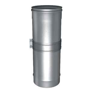 Модуль трубы ТЕЛЕСКОП  d = 115 мм  L =  510 - 900 мм  ВУЛКАН  (0,8 ММ)