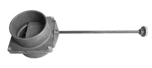 Шиберный блок чугунный для 115 (м/п)  ЛИТКОМ