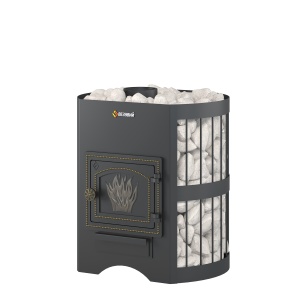 Печь для бани без выносного топливного канала СКИФ СТАНДАРТ 12 дверца ДТ-3  (6 - 14 м.куб)