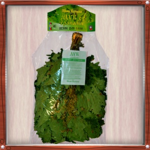 Веник Экстра из КАВКАЗСКОГО ДУБА с таволгой в индивидуальной упаковке