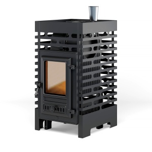Печь-каменка ASTON 18 ШТОРМ чугунная (12 - 20 м.куб) без выносного топливного канала