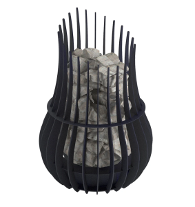 Электрокаменка GEOS- ROUND 6 установка в центр сауны (4-9  м.куб)