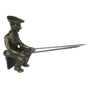 Фиксатор ХДИ-12.076  ГРУЗИН для мини-шампуров патина (ГР: 120 х 80 х 190 мм) ЛИТКОМ