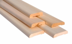 НАЛИЧНИК-ПОЛУПОЛОК ЛИПА, Сорт 0 (ВЫСШИЙ) 70 х 15 х 2000 мм