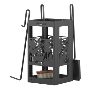 Каминный набор ВЕЗУВИЙ N 420 В РУССКИЙ ЛЕС БРОНЗА кованый