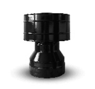 Оголовок d = 115/200 мм с дефлектором AGNI  ЭМАЛИРОВАННЫЙ (AISI 430 - нержавейка)