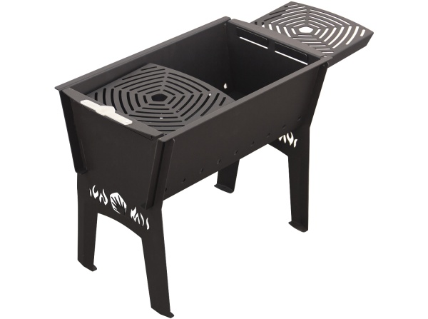 Мангал разборный  mini в сумке (сталь 2 мм) СТАЛЬ-МАСТЕР