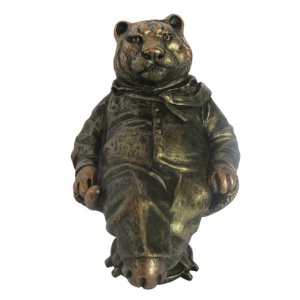Статуэтка ХДИ-2.042  ТИГР-БОСС патина (ГБ: 125 х 90 х 140 мм) ЛИТКОМ