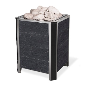 Электрокаменка ПРЕМЬЕРА М - 12 кВт СЕРПЕНТИНИТ БАРХАТ (10 - 15 м.куб.) 380В напольная без пульта