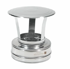 Оголовок d = 130/200 мм с зонтом (Н+Н) ТИС (430 СТАНДАРТ)