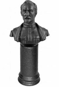 Бюст ХДИ-3.002  Ф.Э. Дзержинский (на высокой подставке) (ГР: 112 х 69 х 240 мм) ЛИТКОМ
