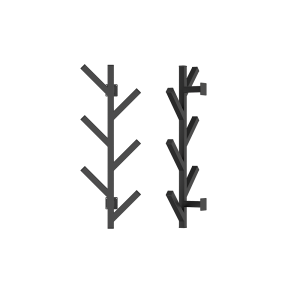 Вешалка Ёлка L 700  ВЕЗУВИЙ