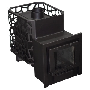 Печь-каменка РАДА  сталь 6 мм 14M СЕТКА (8 - 16 м.куб) (без дверки)