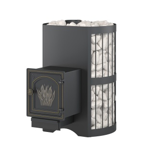 Печь-каменка СКИФ  СТАНДАРТ 22 дверца ДТ-4  (12 - 24 м.куб)