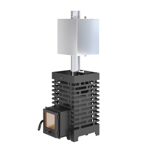 Печь-каменка ASTON 16 с баком дверца со стеклом (14 - 18 м.куб)