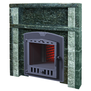 Портал 960 х 960 мм СЕРПЕНТИНИТ для печей GFS ЗК 18М   /   ГРОЗА 18М / 24М / ИСКАНДЕР 18М/25М