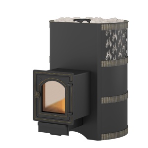 Печь-каменка ЛАВА 22 дверца ДТ-4 С (12 - 24 м.куб)