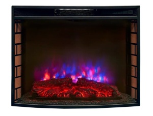 Электроочаг Queen 25,5 LED с 25,5 диагональю до 2,0 кВт (пульт ДУ,св-ды,терм-т,рег.ярк,4 цв пламени)