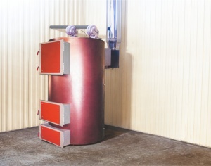 Котел отопительный СИБИРЬ Т-200  промышленный (комплект системы наддува WPA-120 + контроллер)