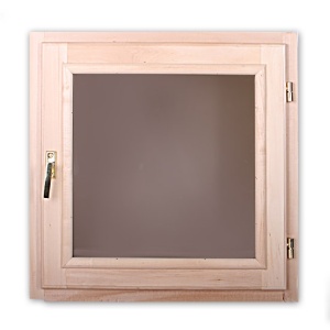 Оконный блок ЛИПА 450 х 450 мм стекло БРОНЗА