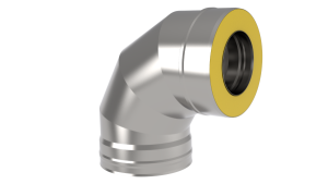 Сэндвич-колено 90 гр. d = 115/200 мм (Н+Н) 1 ММ  (3)