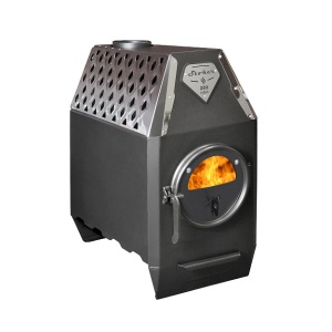 Печь отопительная STOKER TERMO AQUA 250С с дверцей со стеклом (250 м.куб)