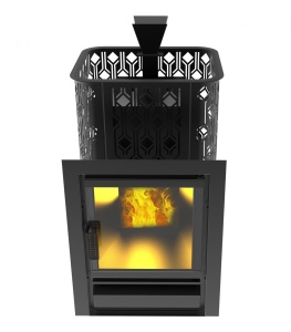 Печь-каменка VARNA 26 с закрытой каменкой d = 115 мм (8 - 18 м.куб)